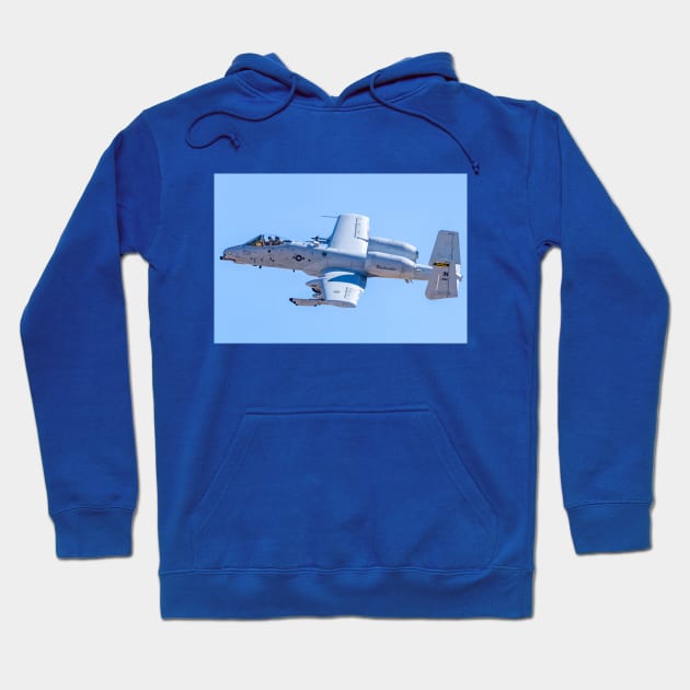 A-10 Warthog #692 Red Flag side-view Hoodie by acefox1